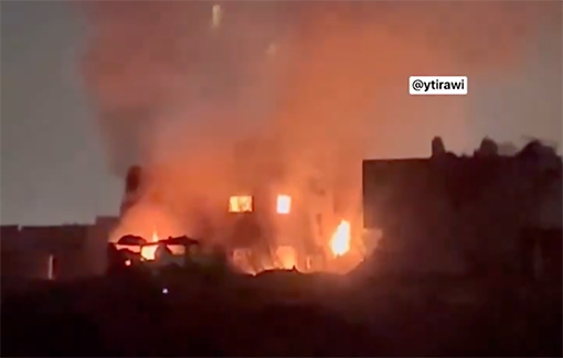 Thumbnail preview image for the video titled: IDF soldiers film more homes they burned in Rafah