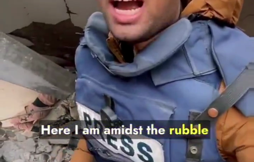 Thumbnail preview image for the video titled: Mother and daughter buried under collapsed roof of school after Israeli bombing