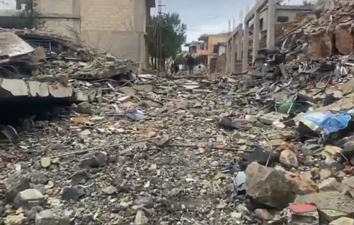 Thumbnail preview image for the video titled: Widespread destruction in South Labanon after the ceasefire