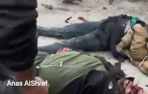 Thumbnail preview image for the video titled: Israeli airstrike kills at least 5 people on Al-Thawra Street, ​​west of Gaza City