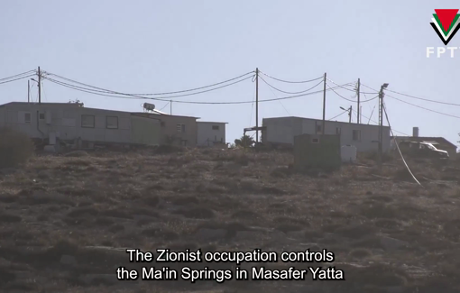 Thumbnail preview image for the video titled: Ma'in water well in Masafer Yatta seized by settlers to steal land