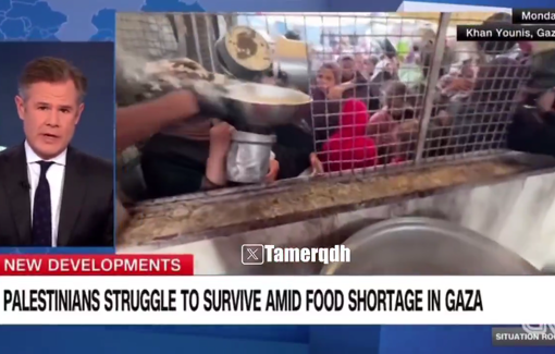 Thumbnail preview image for the video titled: Palestinians die trying to get bread amid Israeli-engineered starvation