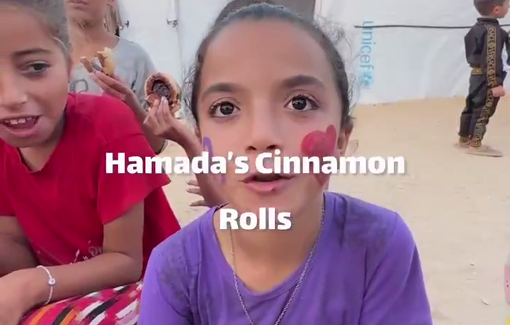 Thumbnail preview image for the video titled: Hamada Shoo manages to make children happy in their diets with some lucious Cinnamon Rolls