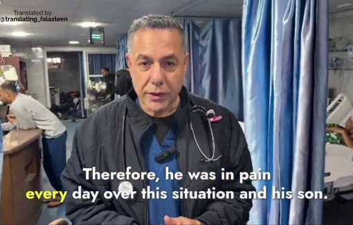 Thumbnail preview image for the video titled: News from Kamal Adwan Hospital: Still no aid. Medical staff murdered