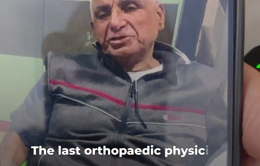 Thumbnail preview image for the video titled: Israel's murder of Dr. Saeed Jouda and his family