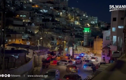 Thumbnail preview image for the video titled: Presence and deployment of forces in the neighborhood of Bi’er Ayoub in Silwan