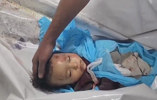 Thumbnail preview image for the video titled: Infant Shaimaa Al-Tabatibi, killed in her sleep by Israeli bombing