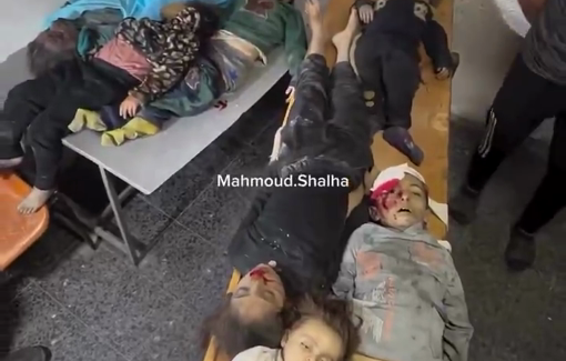 Thumbnail preview image for the video titled: Israel's child killing spree doesn't stop: 7 from the same family killed