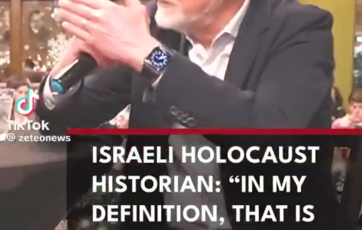 Thumbnail preview image for the video titled: Israeli American Historian Omer Bartov:  "It’s a Genocide!"