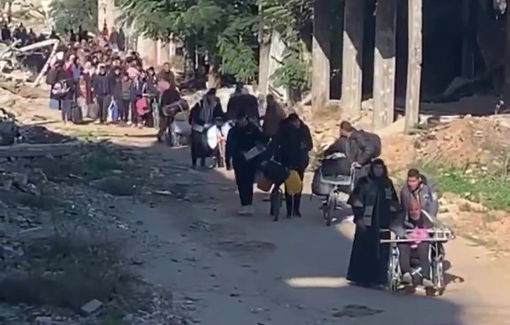 Thumbnail preview image for the video titled: Displacement from Beit Hanoun