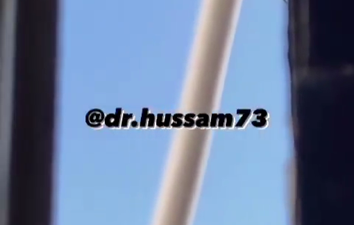 Thumbnail preview image for the video titled: Drone drops a bomb on Kamal Adwan Hospital