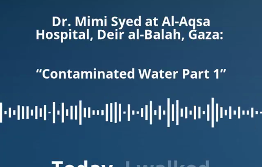 Thumbnail preview image for the video titled: Dr. Syed about water filtration and diseases caused by contaminated water affecting children