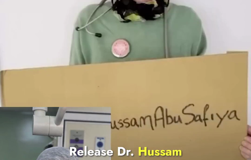 Thumbnail preview image for the video titled: Global campaign for the release of Dr. Hussam Abu Safiya