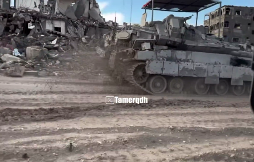 Thumbnail preview image for the video titled: IDF footage of devastation in North Gaza