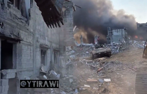 Thumbnail preview image for the video titled: Continuous annihilation of North Gaza