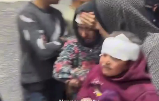 Thumbnail preview image for the video titled: Women and children injured in Israeli airstrikes on Sheikh Radwan