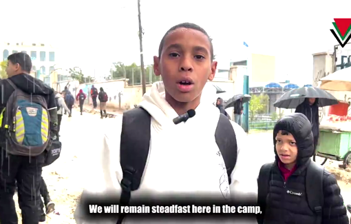 Thumbnail preview image for the video titled: Tulkarm children face school access challenges after repeated Israeli raids and infrastructure damage