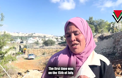 Thumbnail preview image for the video titled: Israeli Forces demolish a family house in Al-Walaja, near Bethlehem