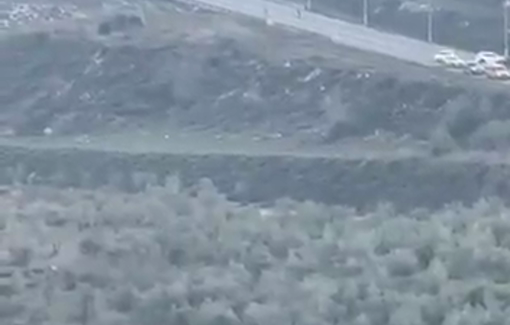 Thumbnail preview image for the video titled: Israeli Stellers threw stones at Palestinian vehicles on Route 60, West Bank