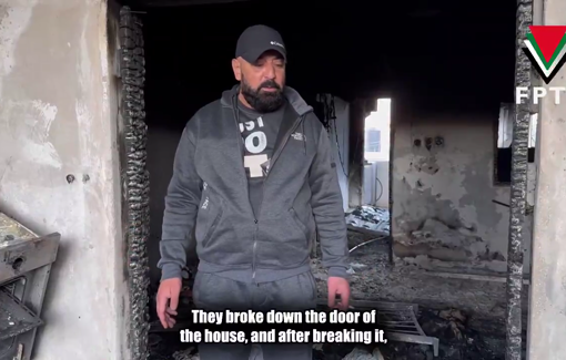 Thumbnail preview image for the video titled: 13 Homes Burned in Jenin Camp by Palestinian Authority Forces