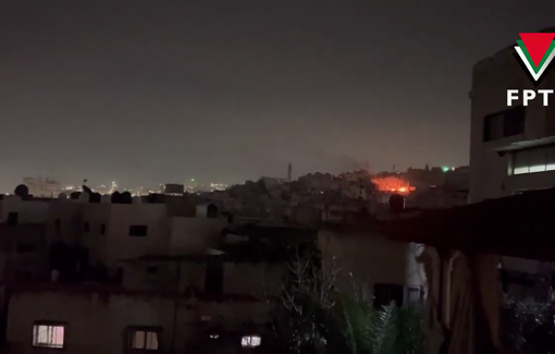 Thumbnail preview image for the video titled: 5 killed in the Israeli bombing of Al-Damj neighborhood in Jenin