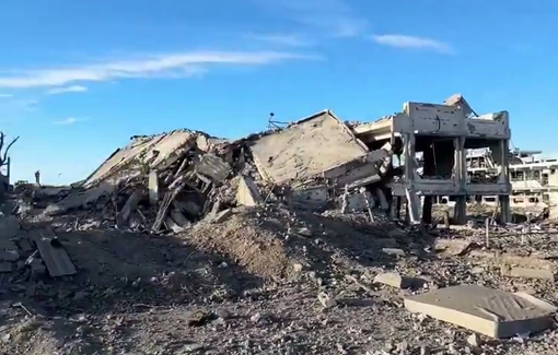 Thumbnail preview image for the video titled: No homes or landmarks left intact in Beit Hanoun