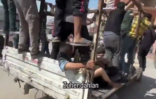 Thumbnail preview image for the video titled: Khan Younis massacre-IDF kills 70 given no time to flee