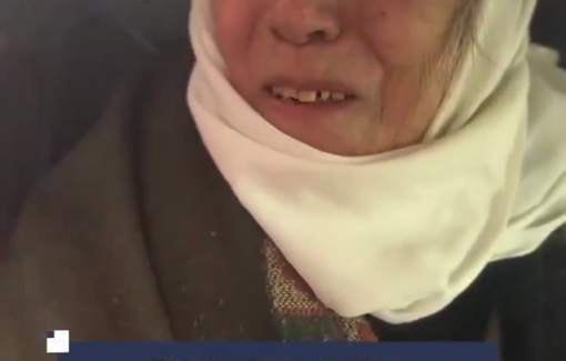 Thumbnail preview image for the video titled: An elderly Palestinian woman in besieged Tulkarm : “We spent 10 days without water!”