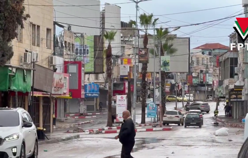 Thumbnail preview image for the video titled: Israeli exactions on Palestinian civilians on the 16th day of the Israeli siege of Jenin