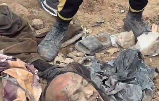 Thumbnail preview image for the video titled: Decapitated body found in Netzarim after IDF withdrawal