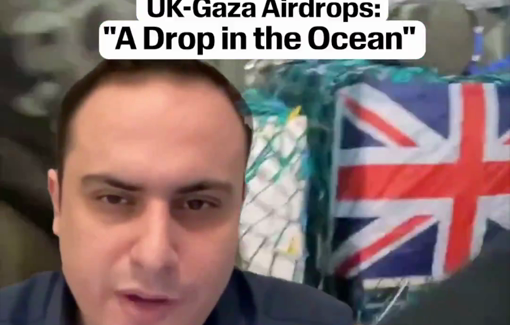 Thumbnail preview image for the video titled: About the air dropped aid and why it is not effective in helping the people of Gaza