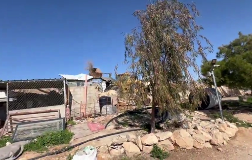 Thumbnail preview image for the video titled: Israeli authorities increased the demolition gainst Palestinians communities of south Hebron hills