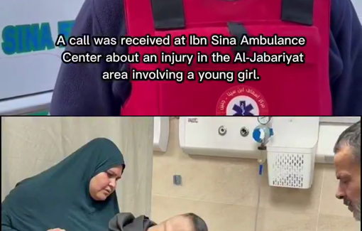 Thumbnail preview image for the video titled: A Palestinian paramedic speaks about the israeli murder of 13 year-old Remas Al-Amouri