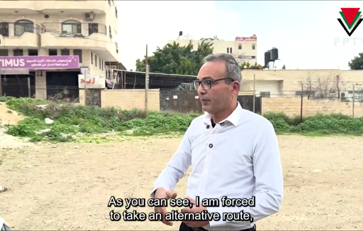 Thumbnail preview image for the video titled: Besieged in their home next to a military barrack in Jenin