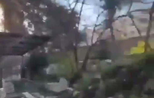 Thumbnail preview image for the video titled: Israeli soldier released a footage of reckleles shooting in Nablus Western Cemetery