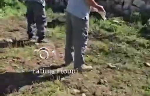 Thumbnail preview image for the video titled: A Lebanese civilian was killed this morning in an Israeli airstrike near the village of Meiss El-Jabal in southern Lebanon