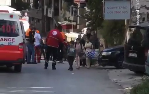 Thumbnail preview image for the video titled: Families are forcibly evacuated from their homes by Israeli forces in Al-Ain refugee camp in Nablus