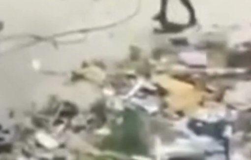 Thumbnail preview image for the video titled: Israeli drone kills an injured unarmed Palestinian man
