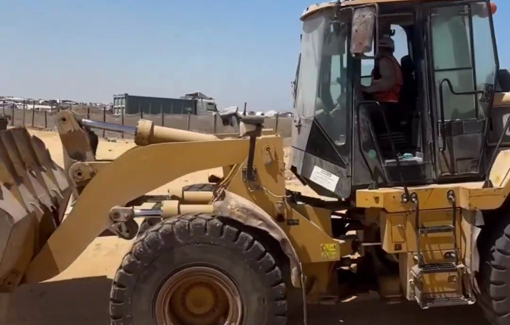 Thumbnail preview image for the video titled: Digging of a mass grave in Turkish cemetery to bury 80 bodies of Palestinian abducted by IDF