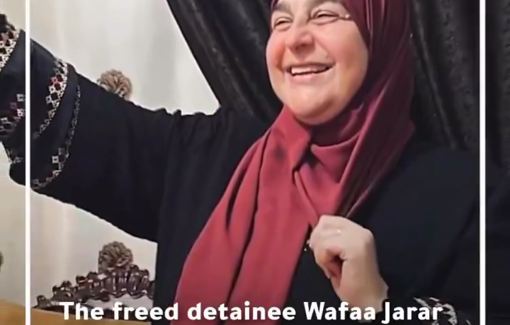 Thumbnail preview image for the video titled: Death of ex-detainee Wafaa Jarar, following her injuries sustained during her arbitrary arrest by IDF