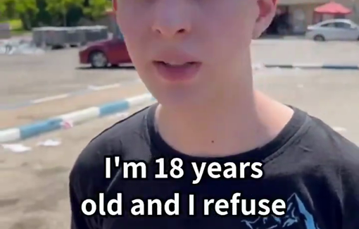 Thumbnail preview image for the video titled: An 18-year-old Israeli conscientious objector