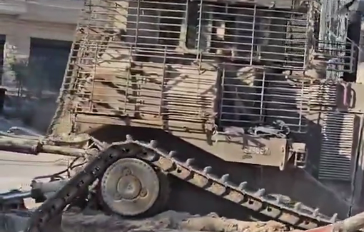 Thumbnail preview image for the video titled: IDF destroys infrastructure in Jenin after a raid