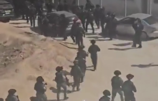 Thumbnail preview image for the video titled: Israel deploys large police for demolition of Negev Bedouin community