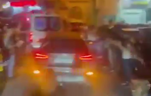 Thumbnail preview image for the video titled: The residents of the town of Silwad welcome the procession of Hamdan Musa Abu Aliya shot dead by Israeli soldiers