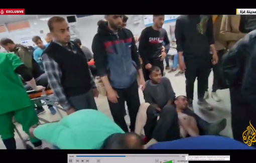 Thumbnail preview image for the video titled: Victims of the 3th of March Flour massacre at hospital