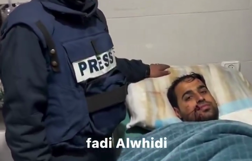 Thumbnail preview image for the video titled: Anas Al-Sharif recounts direct IDF strike on journalists