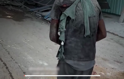 Thumbnail preview image for the video titled: Ahmad Al-Hawari survived 23 days besieged at home
