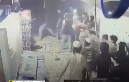 Thumbnail preview image for the video titled: Settlers in Jerusalem's old city ransacked and assaulted shop owners ahead of Tisha B'Av