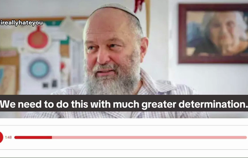 Thumbnail preview image for the video titled: Brig. Gen. (Res.) Efi Eitam: "Gaza needs to be destroyed, in the physical sense of the word. That's the goal, that's the outcome." Brig. Gen. (Res.) Efi Eitam