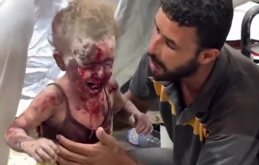 Thumbnail preview image for the video titled: Israel's war on children continues in Khan Younis